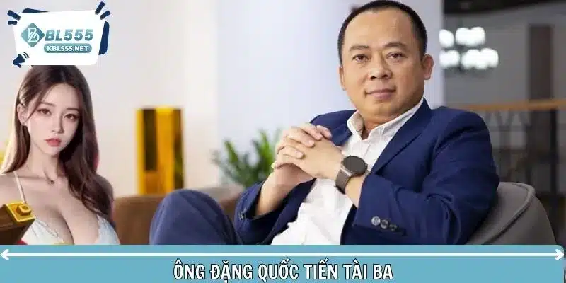 CEO Đặng Quốc Tiến có kinh nghiệm dày dặn